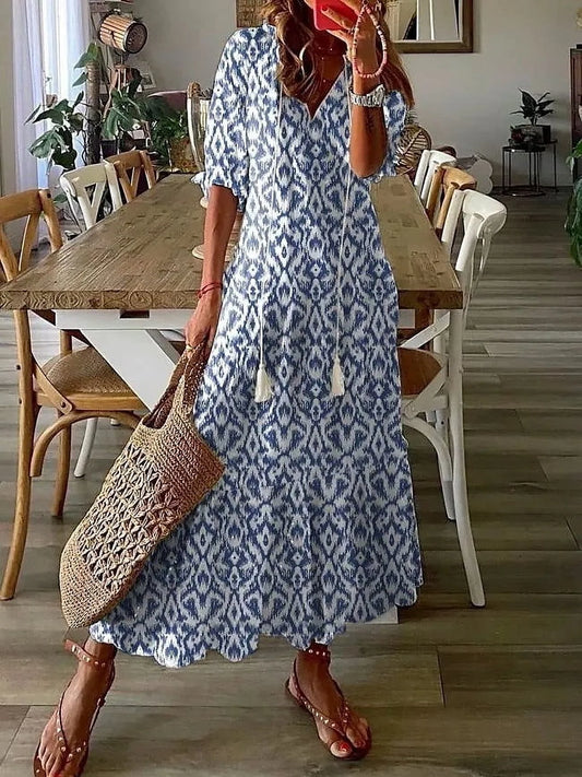 Sun Dresses for Women plus Size Fashion Casual Spring and Summer 