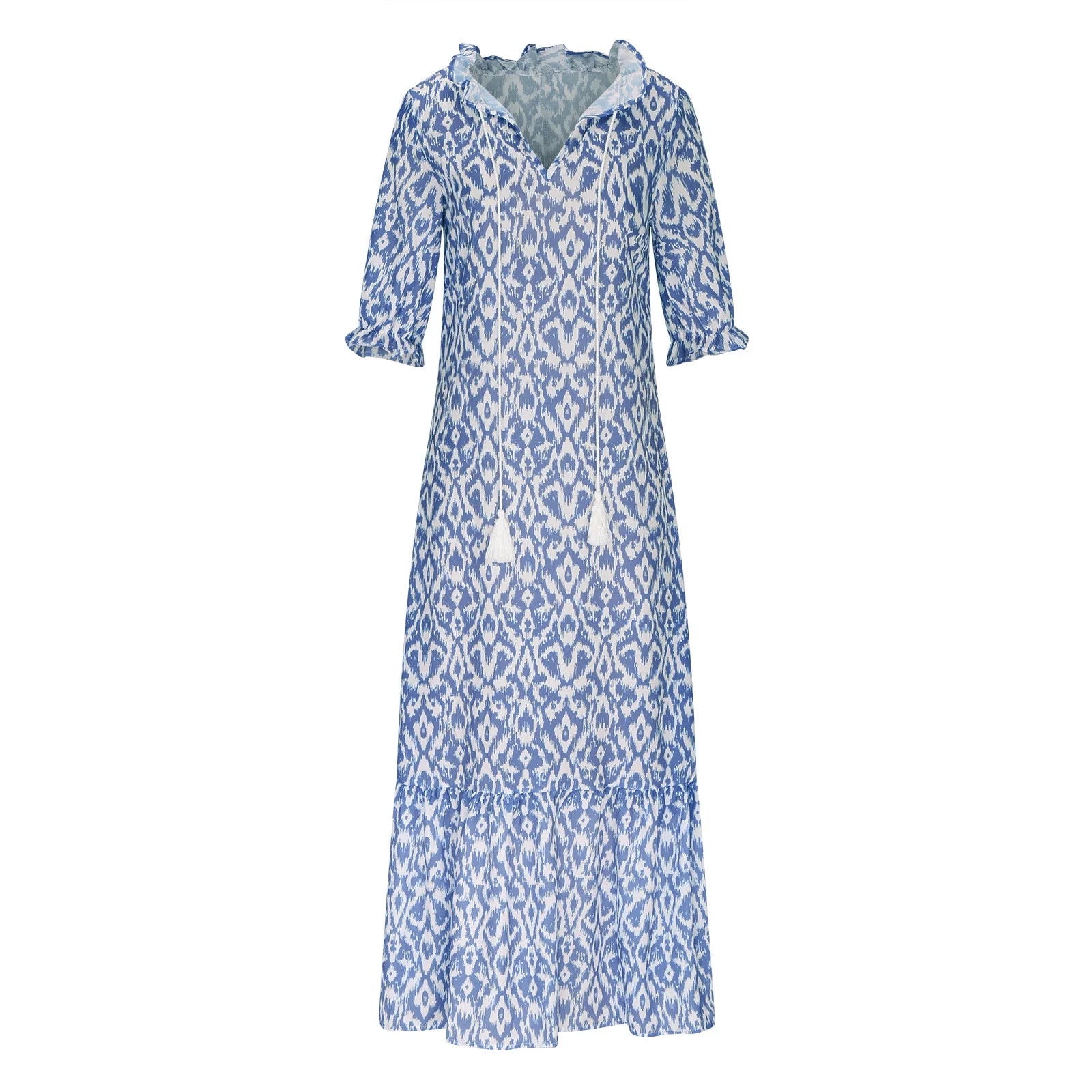 Sun Dresses for Women plus Size Fashion Casual Spring and Summer 